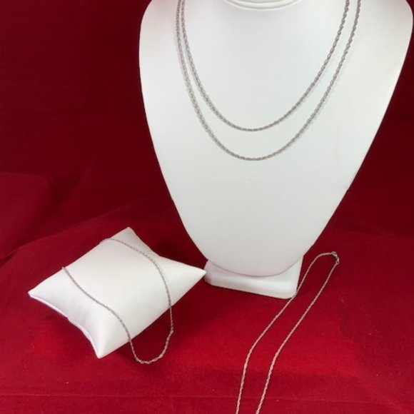 James Avery | Jewelry | James Avery Sterling Fine And Light Rope Chains ...